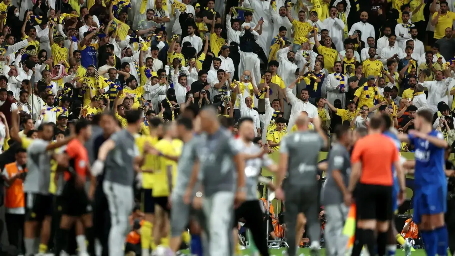 درگیری میان تماشاگران النصر و الهلال