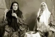 ابروهای لنگه به لنگه، مد عجیب آرایشی زنان مشورطه