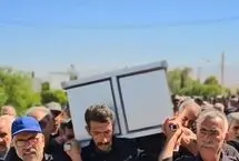 تشییع پیکر پدر محمدباقر ذوالقدر در فسا