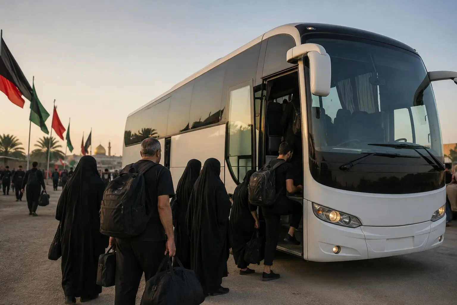 خرید اینترنتی بلیت اتوبوس برای برگشت زائران امکانپذیر شد
