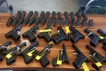 کشف ۳۲ قبضه کلت کمری که راهی یزد شده بود