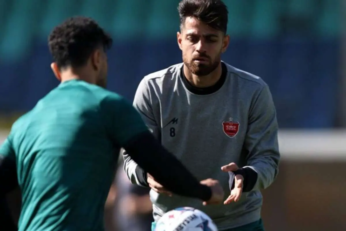 علت غیبت ستاره پرسپولیس مشخص شد