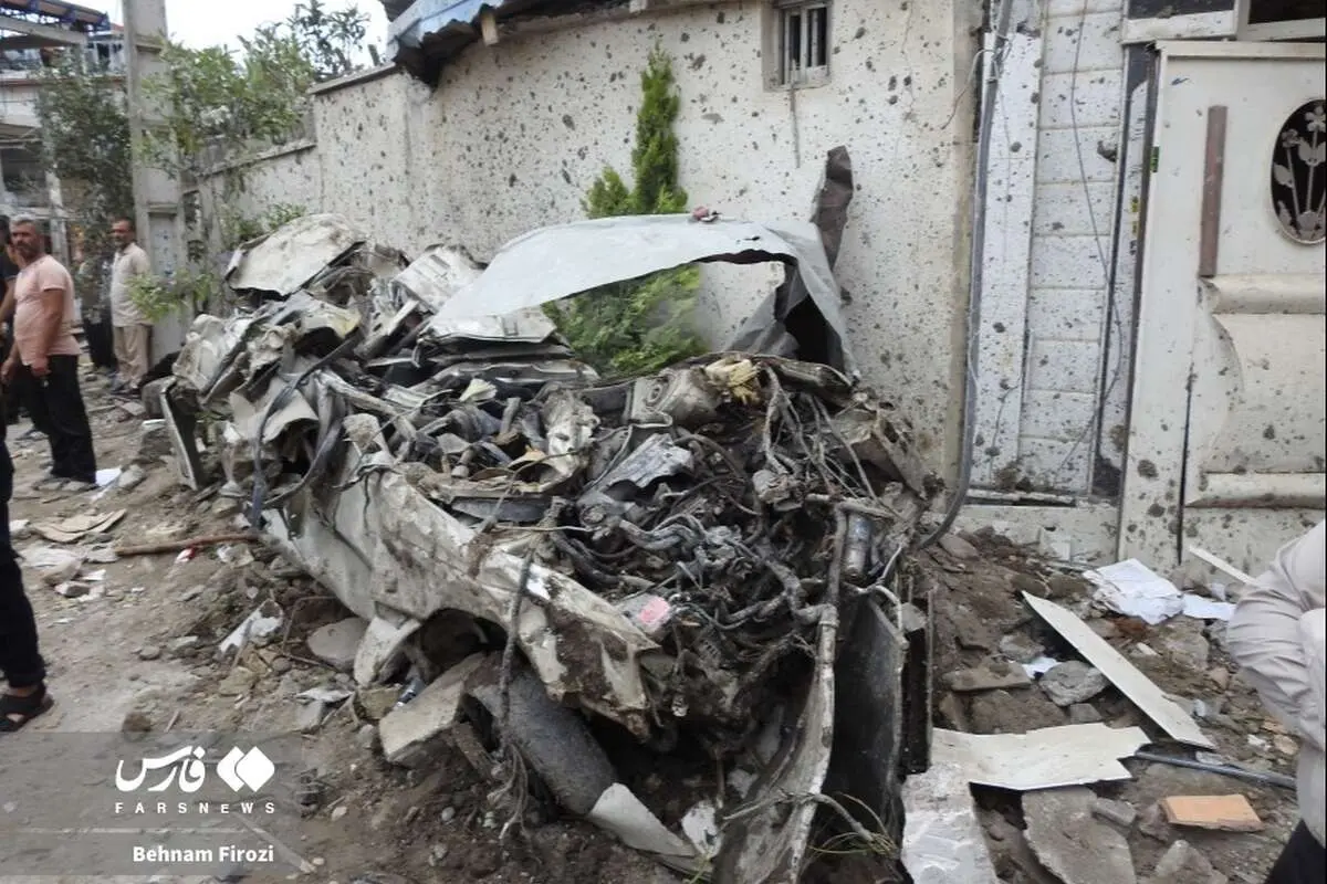 تصاویر؛ آخرین جنایت اسرائیل پیش از آتش‌بس