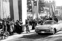 تصاویر؛ استقبال از آیزنهاور در تهران، سال ۱۳۳۸ 