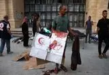 ببینید؛ برخورد محموله‌های کمک‌رسانی با چادرهای آوارگان فلسطینی