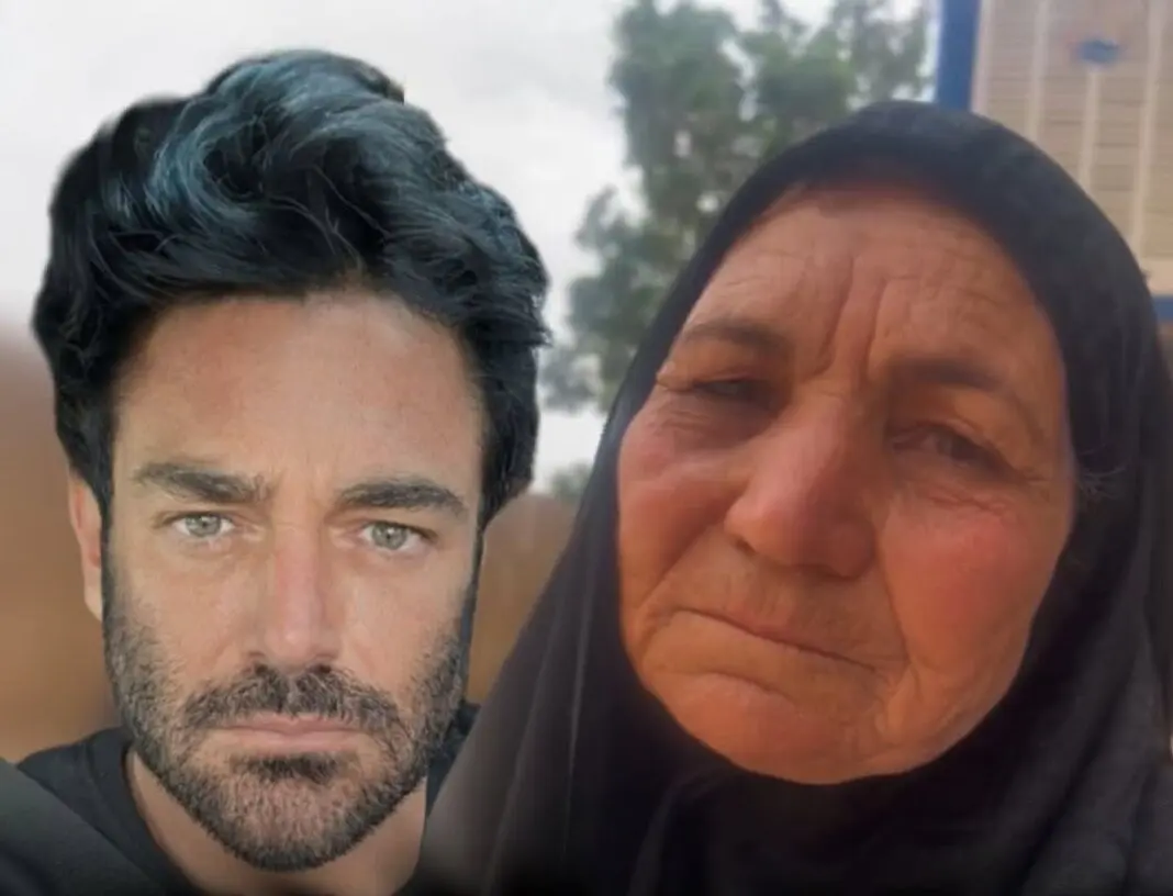 تماس تصویری رضا گلزار با مادر غسال 