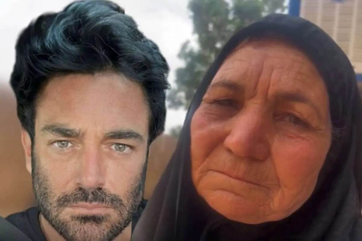 تماس تصویری رضا گلزار با مادر غسال 