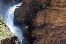 تصاویر؛ آبشار کِرودیت در اوج خروش بهاری