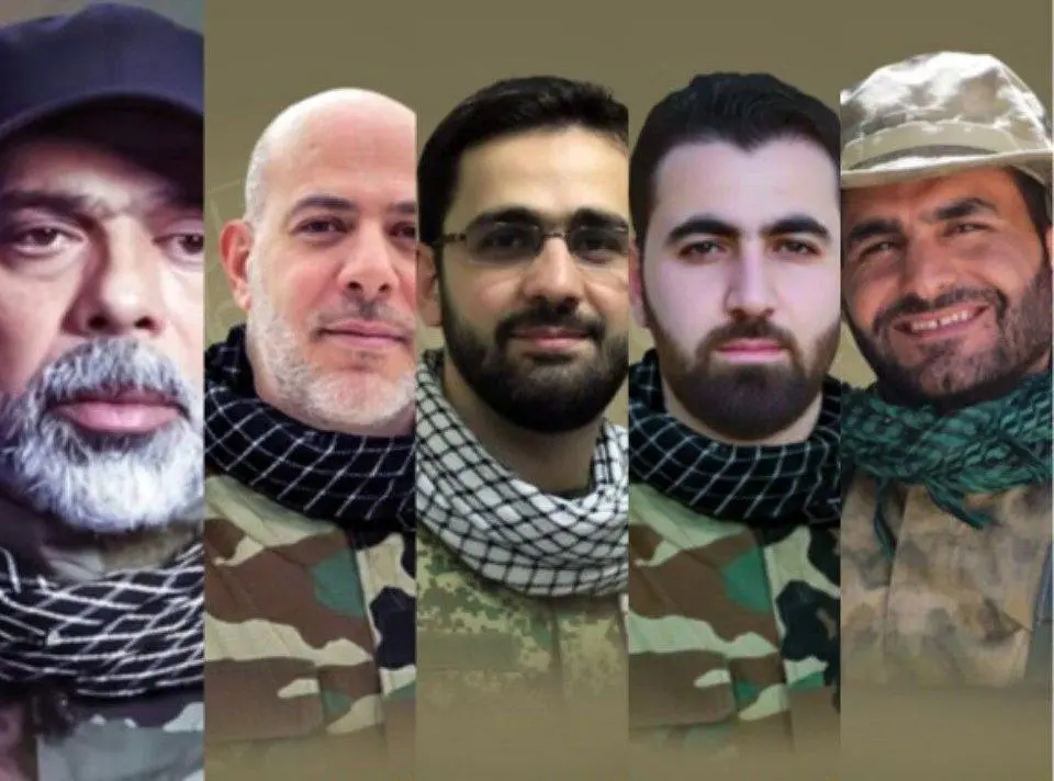 اسامی فرماندهان حزب‌الله که در حمله اسرائیل به بیروت شهید شدند