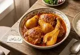 طرز تهیه خورشت گلابی با مرغ؛ خوش‌عطر و مجلسی
