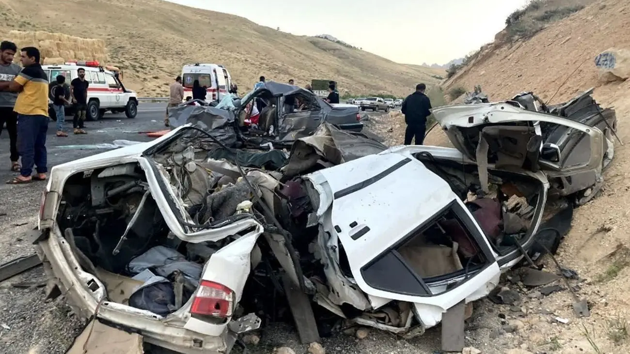 آمار قربانیان تصادفات رانندگی تهران در اردیبهشت ماه