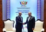 دیدار عراقچی و عبدالباطی در دهلی نو