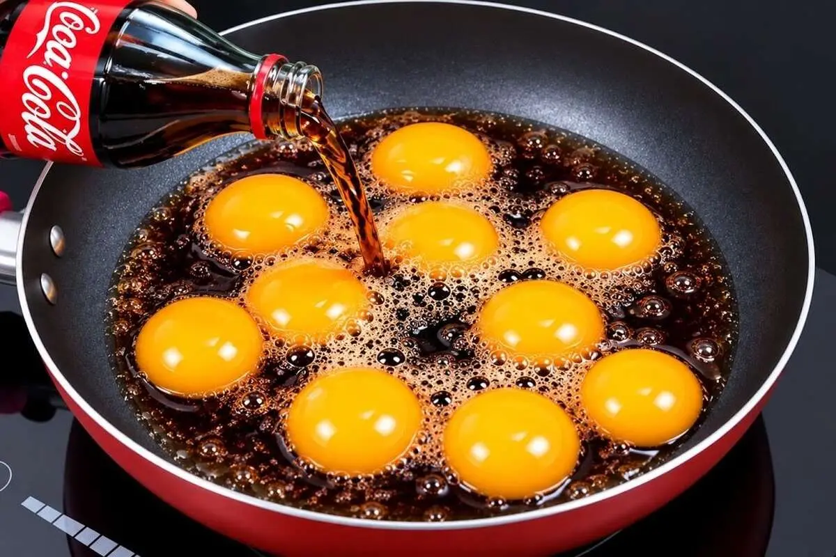 طرز تهیه صبحانه خوشمزه و متفاوت با تخم‌مرغ و نوشابه