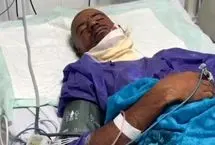 اولین تصاویر از صیاد مجروح حمله آمریکا به قایق‌های صیادی