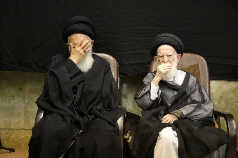 تصاویر؛ مراسم سالگرد همسر آیت‌الله شبیری زنجانی