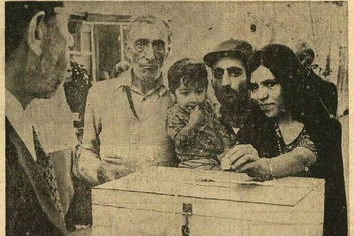 تصاویری از انتخابات در ایران؛ ۵۰ سال پیش!