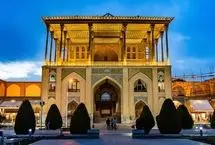 تصویری دلخراش از شیشه‌های شکسته عالی‌قاپو