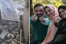 آسیب به منزل مسکونی مرحوم علی سلیمانی در جنگ اخیر