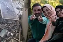 آسیب به منزل مسکونی مرحوم علی سلیمانی در جنگ اخیر