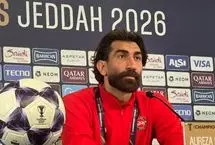 اظهارات علیرضا بیرانوند قبل از بازی تراکتور مقابل شباب الاهلی