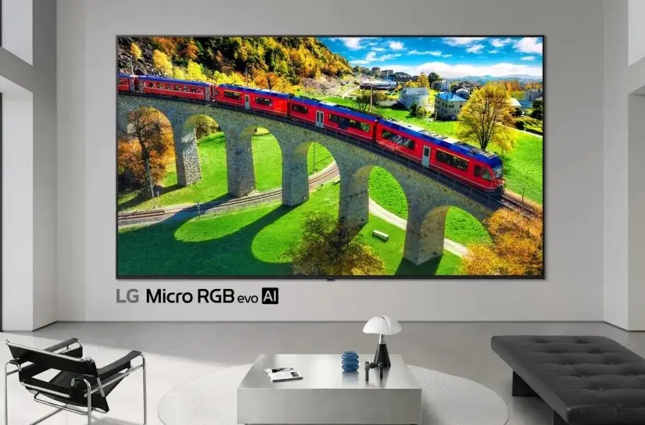 ال‌جی اولین تلویزیون Micro RGB خود را معرفی کرد