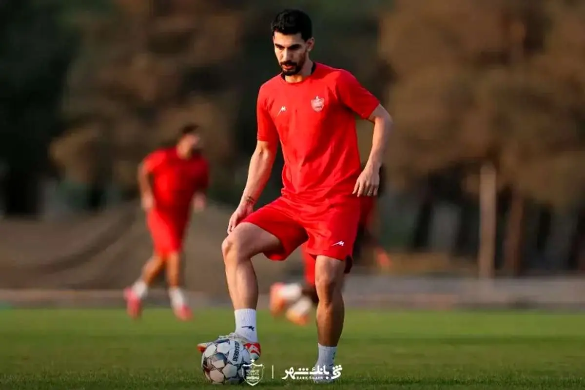 شایعه مصدومیت ستاره پرسپولیس بعد از حضور در تمرین!