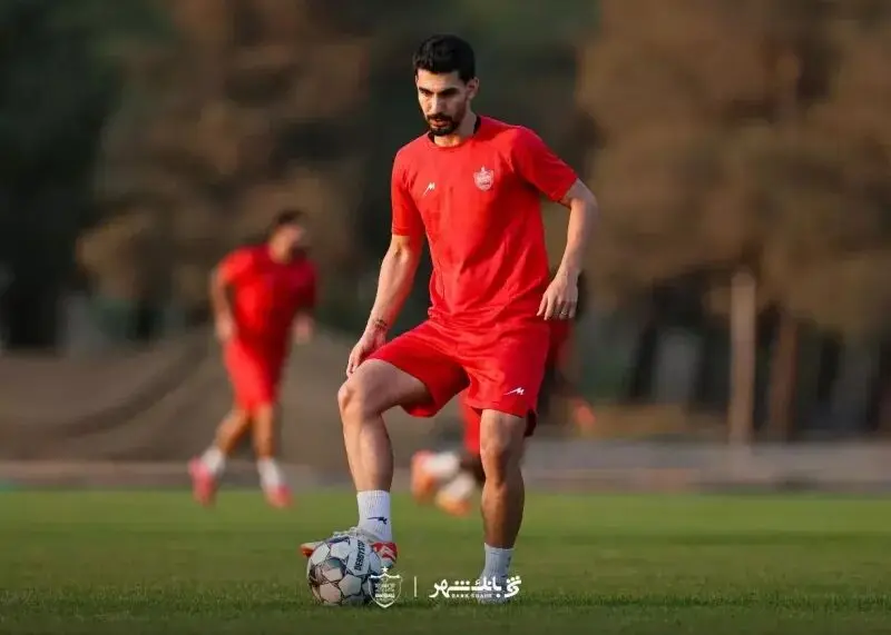 شایعه مصدومیت ستاره پرسپولیس بعد از حضور در تمرین!