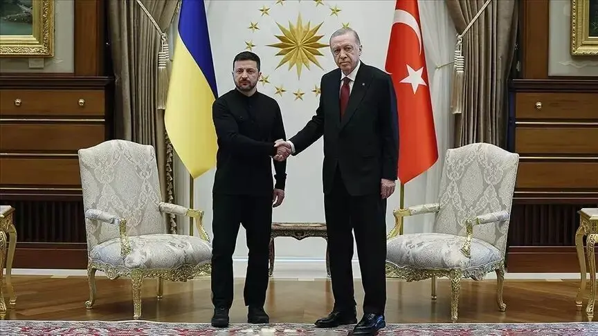 دیدار زلنسکی و اردوغان در آنکارا
