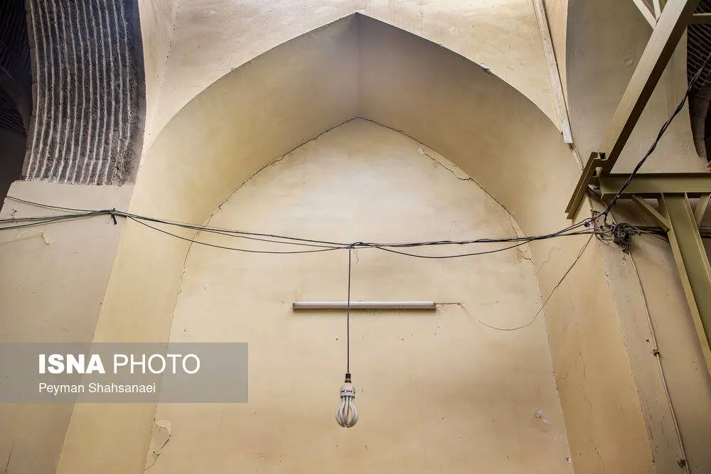 تصاویر؛ فرونشست در مسجد جامع اصفهان 21