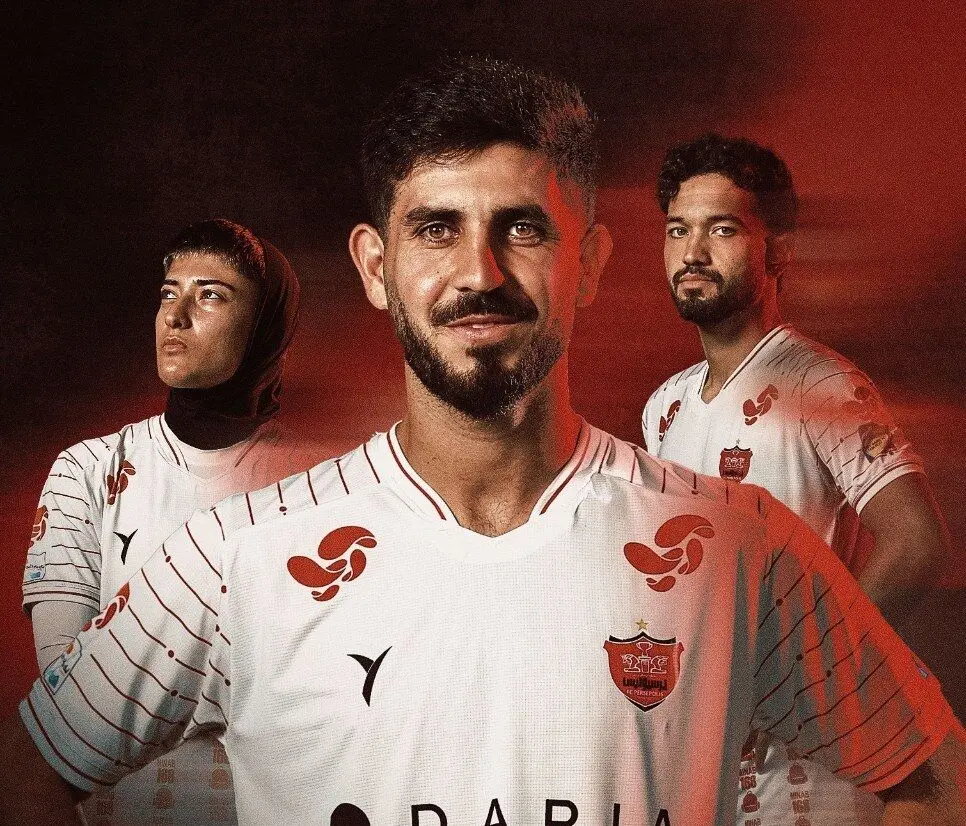 تصاویر؛ پیراهن دوم پرسپولیس، زیبا و معنادار