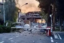 تصاویر: حمله هوایی به انستیتو پاستور 