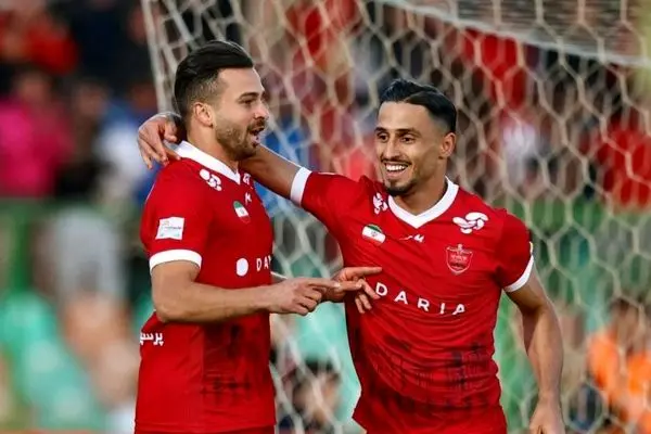 ببینید؛ گل اول پرسپولیس به شمس آذر توسط سروش رفیعی دقیقه 10