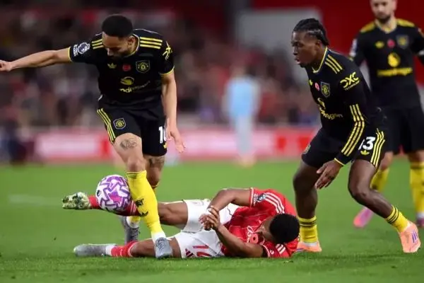 ببینید؛ خلاصه بازی ناتینگهام فارست 2 - منچستریونایتد 2