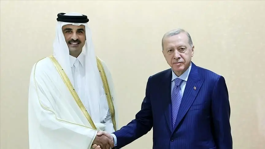 اردوغان به شیخ تمیم: تو بهترین رفیق من هستی!