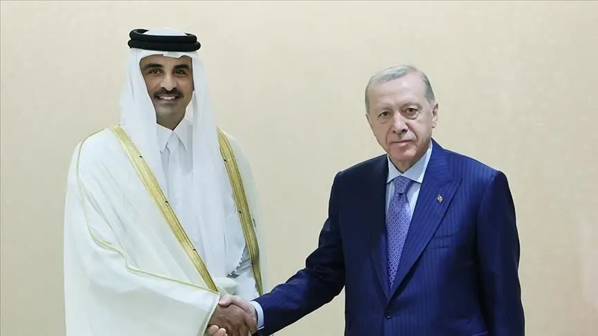 اردوغان به شیخ تمیم: تو بهترین رفیق من هستی!