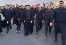 عمار حکیم در پیاده‌روی اربعین هدف سوءقصد قرار گرفت
