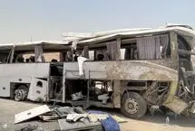 آمار نهایی حادثه واژگونی اتوبوس در عسلویه