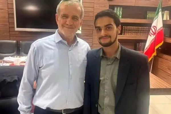 شوخی امیرحسین قیاسی با نماینده نسل Z دولت پزشکیان
