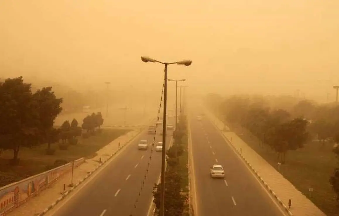 طوفان گردوخاک عراق در راه ایران