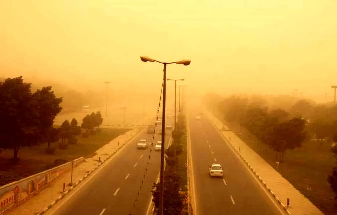 طوفان گردوخاک عراق در راه ایران