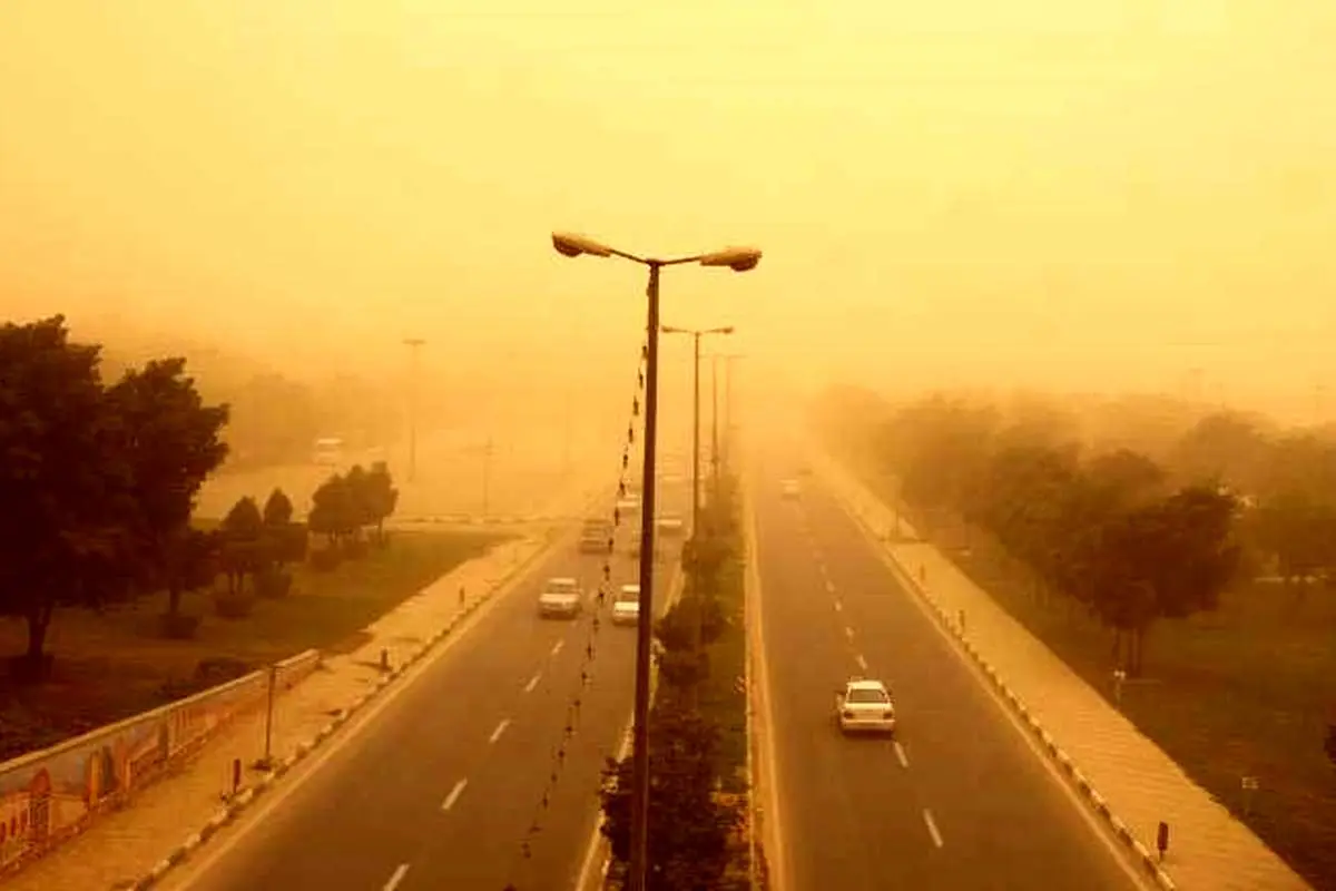 طوفان گردوخاک عراق در راه ایران