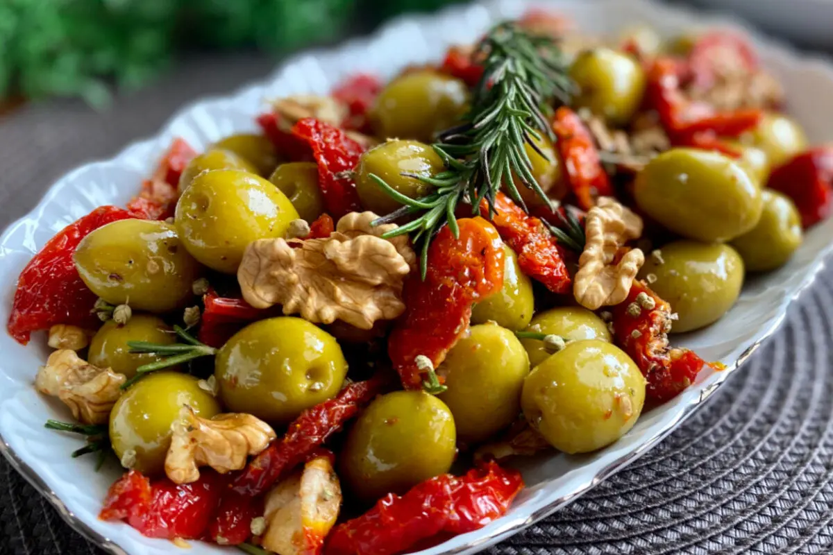 طرز تهیه سالاد زیتون؛ سالاد خاص و خوشمزه 

