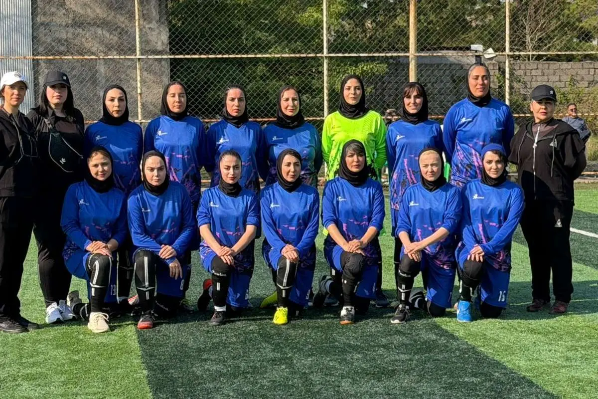 تصاویر؛ مرجانه گلچین فوتبالیست شد!

