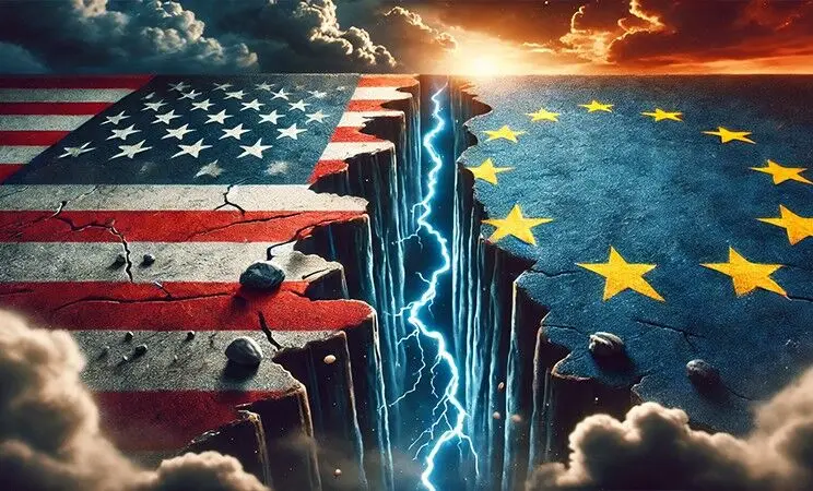 برای اولین بار اتحادیه اروپا، آمریکا را تهدید اعلام کرد
