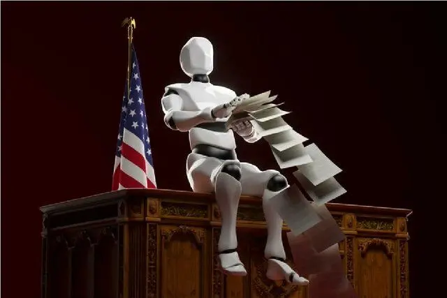 هوش مصنوعی برای آمریکا قانون می‌نویسد!