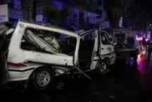 لحظه انفجار مرگبار در جرمانا سوریه