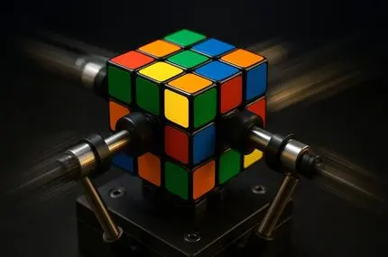 این ربات رکورد حل مکعب روبیک را شکست