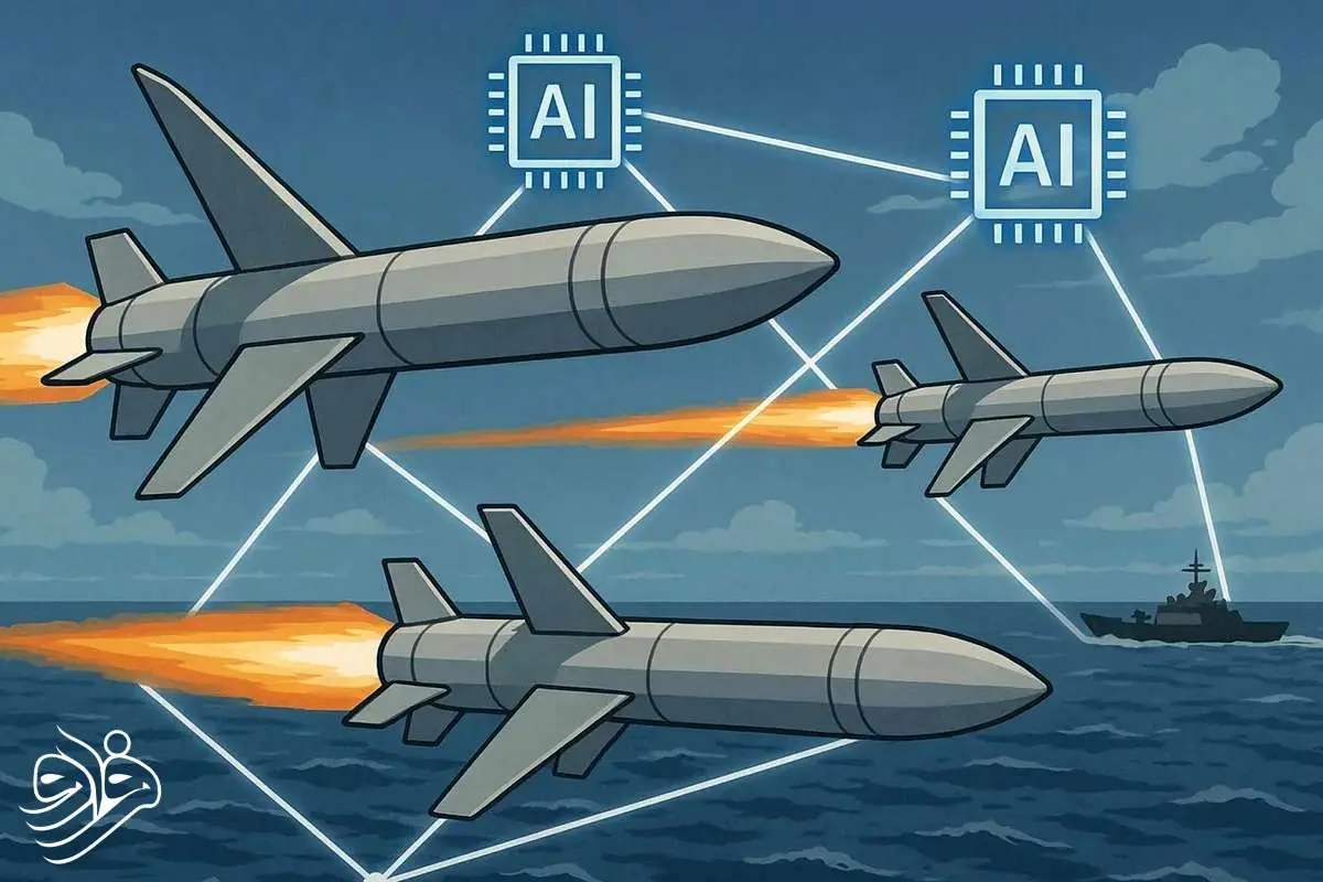 موشک‌هایی که با هم حرف می‌زنند؛ هوش مصنوعی در میدان نبرد