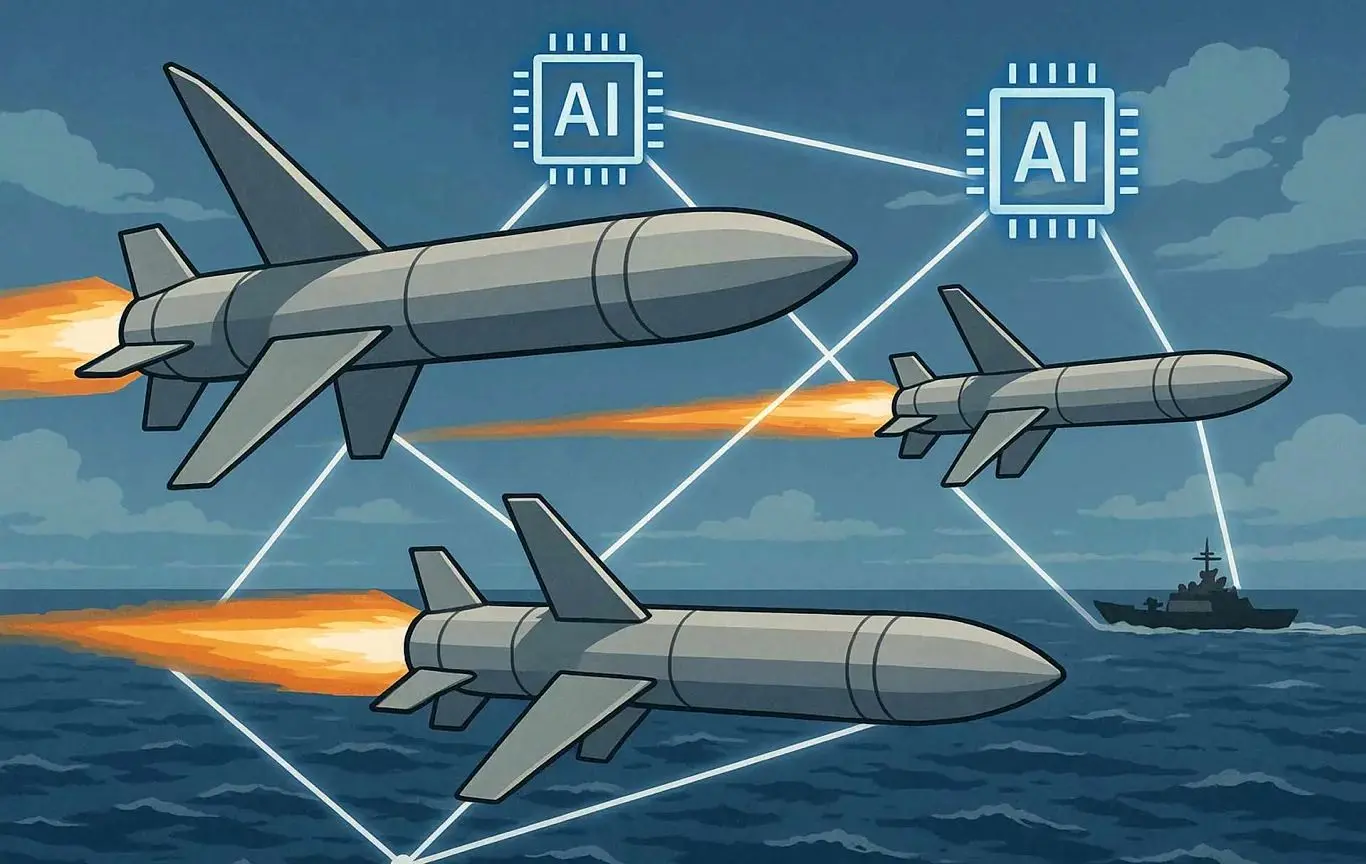 موشک‌هایی که با هم حرف می‌زنند؛ هوش مصنوعی در میدان نبرد