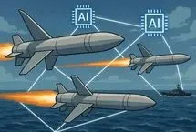 موشک‌هایی که با هم حرف می‌زنند؛ هوش مصنوعی در میدان نبرد